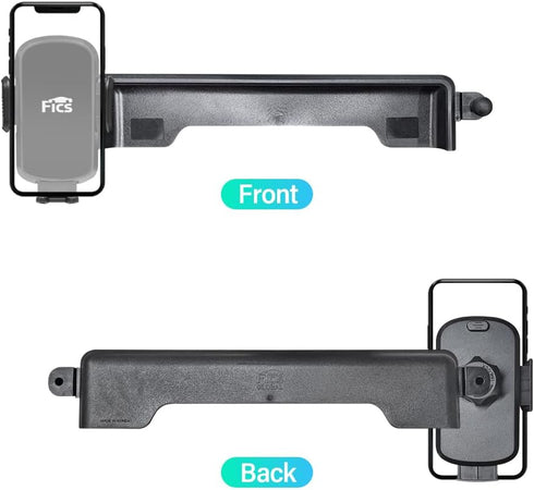 FICS Phone Holder Compatible with Toyota RAV4 2024, Hybrid Limited, Hybrid XSE, TRD Off-Road Trim, 10.5" Monitor