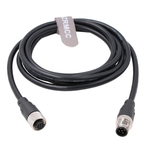 SZRMCC M12 5 Pin Male to Female Waterproof Connector Cable for Industrial Camera Fieldbus Module (10m)