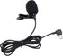 Yoidesu 1.5m Action Camera External Microphone, Plug and Play Portable Lavalier Lapel Microphone for SJCAM SJ6 SJ7 SJ360