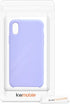 kwmobile TPU Silicone Case for Apple iPhone Xs, Soft Finish Phone Cover in Light Lavender