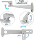 2-Be-Best Adjustable Projector Wall Mount for Mini Projectors, Load 11 lbs, Length 7.9" with 1/4" Mounting Screw, White