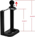 Wolegdou 55-85mm Smartphone Holder Clamp for Selfie Stick Tripod Width Adjustable Mount for Live Streaming Vlogging
