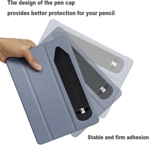 SIXFU 2nd 1st 2Pack(Black) Pencil Holder Compatible with Apple Pencil Pro/ Generation/ Generation/USB-C Pencil