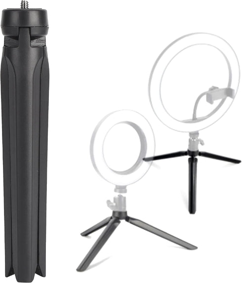 Kukyller Extendable Camera Tripod Portable Selfie Stick Handle Grip Desktop Webcam Tripod Selfie Stick Handle Grip