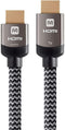 Monoprice 4K Braided High Speed HDMI Cable, 20 Feet, CL3 In Wall Rated, Active, Gray