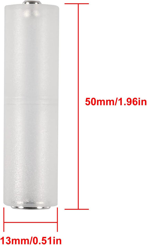 AEDIKO 10pcs AAA to AA Converter AAA to AA Battery Adapter AAA to AA Battery Converter Holder AAA to AA Adapter for AAA