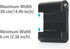 TFY Universal Self Adhesive Wall Mount Holder for Tablets, e-Readers, Smartphones, Compatible with 4.5-12.9 inch Devices