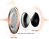 1MORE Triple Driver BT Earphones - Hi-Res LDAC, Noise Isolation, Fast Charging, Volume Control, Microphone - Silver