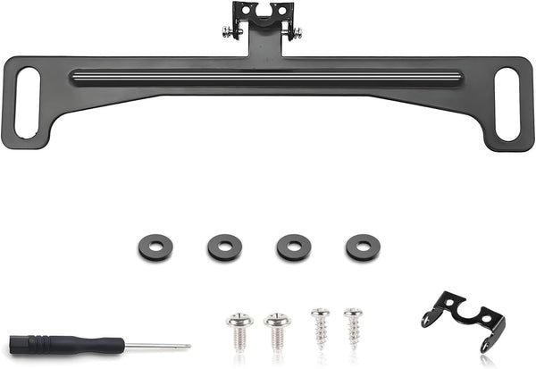 Viemior Universal Car Rear View Camera License Plate Bracket, Premium Backup Camera License