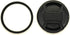 D3500 Lens Cap & UV Filter - Digital Multi-Coated Slim Frame Glass for Nikon D3500 D3400 D5600 with AF-P 18-55mm