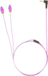 Plugfones Basic Earplug-Earbud Hybrid - Noise Reducing Earphones - Purple