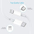 iPhone Fast Charger Cable, 20W PD USB C Wall Charger Type C Power Adapter, Compatible with iPhone 14/13/12/11