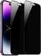 2 Pack 360° Privacy Tempered Glass for iPhone 14 Pro Max/iPhone 15 Plus - Anti-Spy, 9H Hardness, 6.7" Screen Protector.