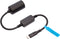 USB C Male to 12V Car Cigarette Lighter Socket Female Converter Cable, 1 Feet, 18W Adapter for Dash Cam, GPS