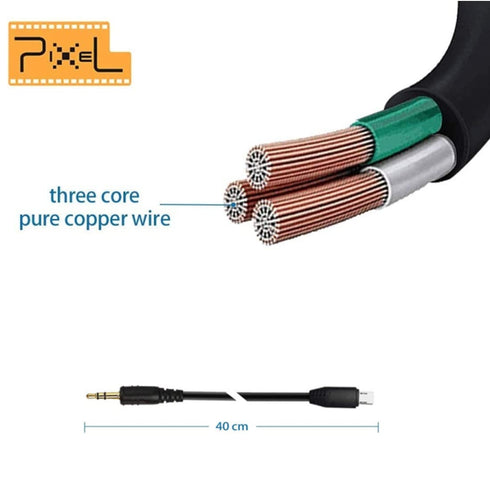3.5mm-S2 Off Camera Shutter Connecting Cable Cord, Compatible with Sony Cameras and Pixel Shutter Remote Control