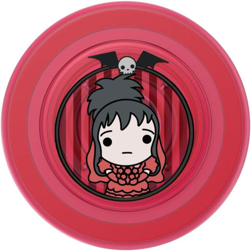 PopSockets Round Phone Grip - Lydia Deetz, Compatible with MagSafe, Adapter Ring Included, Wireless Charging Compatible
