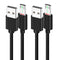 2Pcs 3FT Long Tip Micro USB Cable for Blackview BV4000 BV4900 BV5500 Pro/Plus BV5800 BV6000 Rugged Phones