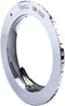 OM-EOS 9th Gen AF Confirm Lens Adapter Ring - for Olympus OM Lens to Canon EOS EF EF-S Mount Cameras