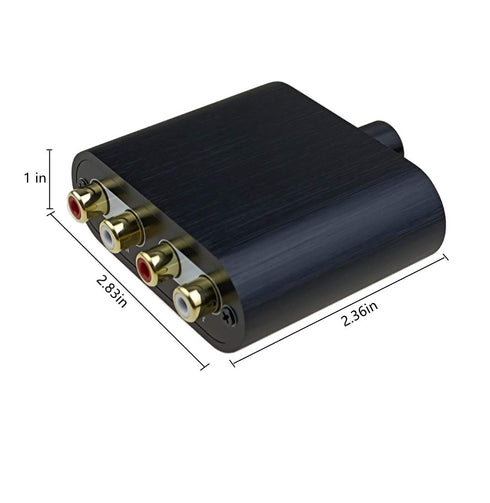 RCA Audio Volume Controller, Mini Attenuator Knob, Line Volume Control Box - RC11