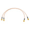 BINGFU SMA Male to SMA Male RG316 Coaxial Jumper Cable, 30cm 12 inch (2-Pack) for LNA RTL SDR Dongle