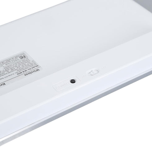 Silent Slim Bluetooth Keyboard for iOS, Android, Windows, Smart TV, and BT Devices (Russian)
