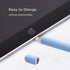 YINVA Case for Apple Pencil 1st Generation - Grip, Accessories Holder, Cover Sleeve with Protective Nib Cover (Blue)