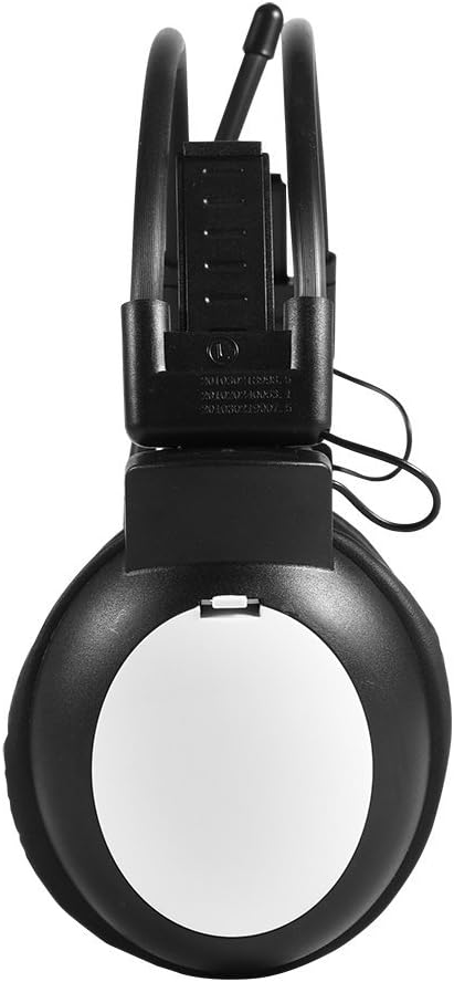 MP3/FM HiFi Headset FM Radio with LCD, Over Ear Foldable Wireless/Wired Headphone Noise-Cancelling