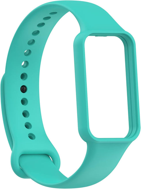 Chofit Bands for Amazfit Band 7, Soft TPU Sport Strap, Replacement Wristband for Women Men, 6-Pack