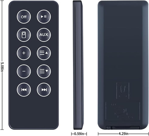 PZL Replacement Remote Control for Bose Sounddock Series II & III, Compatible with Bluetooth Digital SoundDock