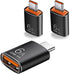 USB C to USB Adapter, 3 Pack Type C to USB 3.1 OTG Adapter for Smartphones, Laptops, Tablets, Compatible Devices