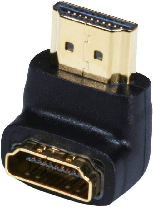 Monoprice HDMI Port Saver Male to Female, 90 Degree (103733)