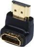 Monoprice HDMI Port Saver Male to Female, 90 Degree (103733)