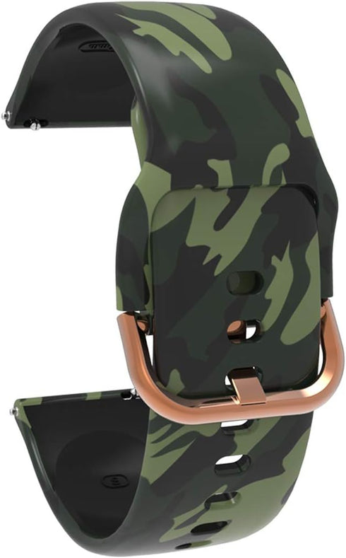 Band for Cosmo JrTrack 3/2 SE/2 Replacement Silicone Wristband, Camouflage Watch Straps for Kids Fitness Tracker