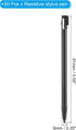 MECCANIXITY 30pcs Resistive Touch Screen Pens, Universal Resistance Capacitive Stylus for Car Navigation, Black