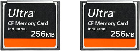 LILIWELL 256MB 256MB (2PACK) CF Card Ultra Memory Card Industrial for DSLR Camera Card Designed for Photographers
