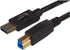 Amazon Basics USB-A to USB-B 3.0 Cable, 4.8Gbps High-Speed with Gold-Plated Plugs,