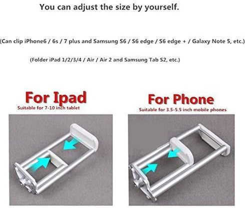 Mobile Device Holder for DJI Phantom 3 Standard Remote Controller for 3.5-5.5 inch Smartphones & 7-10 inch Tablets