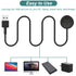 Kissmart Magnetic Charging Cable for Google Pixel Watch 2, Charger Cord for Pixel Watch 2 Smartwatch (1, Black)
