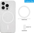 6 Pack Universal Metal Rings Sticker, Compatible with MagSafe Magnetic Wireless Charger for iPhone 13 12 Pro Mini