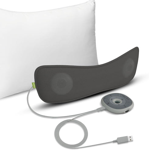 Avantree Slumber - Pillow Speaker for Sleeping, Private Audio with Built-in White Noise,