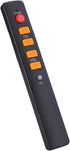 Learning Remote Control with Big Buttons - 6 Keys Universal Smart Controller for TV, STB, DVD, HiFi, VCR
