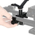 NICEYRIG 15mm LWS Rod Lens Support Y-Bracket, 64mm Vertical Adjustment Applicable for Heavy Long Lens Diameter 50mm to 140mm - 475