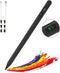 MoKo Stylus Pens for Touch Screens, Fast Charge Stylus Pen for Apple iPad/iPhone/Samsung/Lenovo Tablets, Black