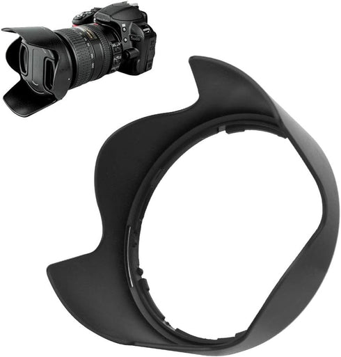 Camera Lens Hood, HB-35 Replacement for Nikon AF-S VR 18-200mm F/3.5-5.6 Lens