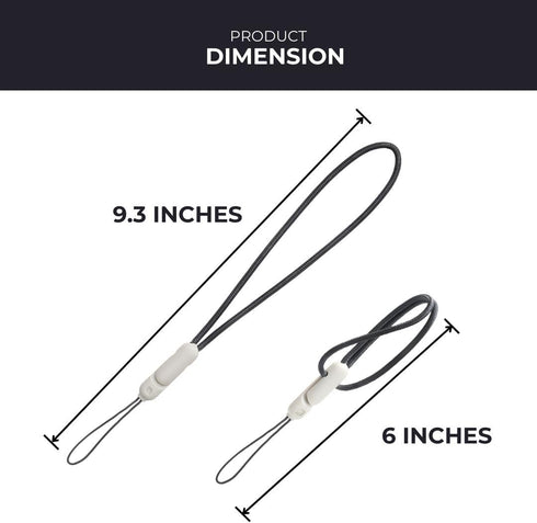 1 Pack Performore Adjustable Anti-Drop Wrist Lanyard Universal Detachable Strap with Clip Lock Secure Tether for Phone