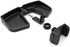 Camoo Phone & GPS Car Holder for Jeep Renegade, 360 Degree Rotation with Organizer Storage, Fits 2015-2025 (Black)