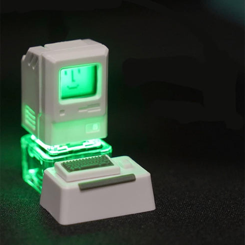 Custom Keycaps for Esc Key and Tab Key, Magnetic Light-Transmission Design for 60% Mechanical Gaming Keyboards
