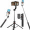 JIUHCORY 67" Detachable Phone Tripod Selfie Stick, Extendable Portable Cell Phone Stable Camera