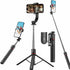 JIUHCORY 67" Detachable Phone Tripod Selfie Stick, Extendable Portable Cell Phone Stable Camera