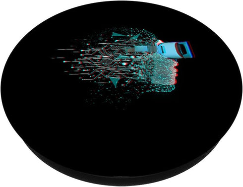 VR Lovers Virtual Reality Design For Gamers and Programmers PopSockets Swappable PopGrip